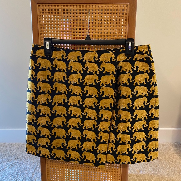 J. Crew Dresses & Skirts - J. Crew Elephant Parade Origami Skirt US 6